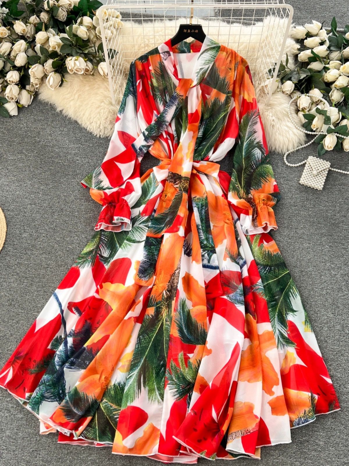 Life after love floral dress FD615 image