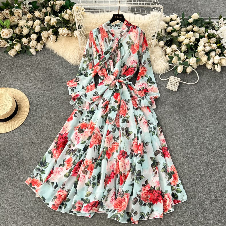 Life after love floral dress FD615 image