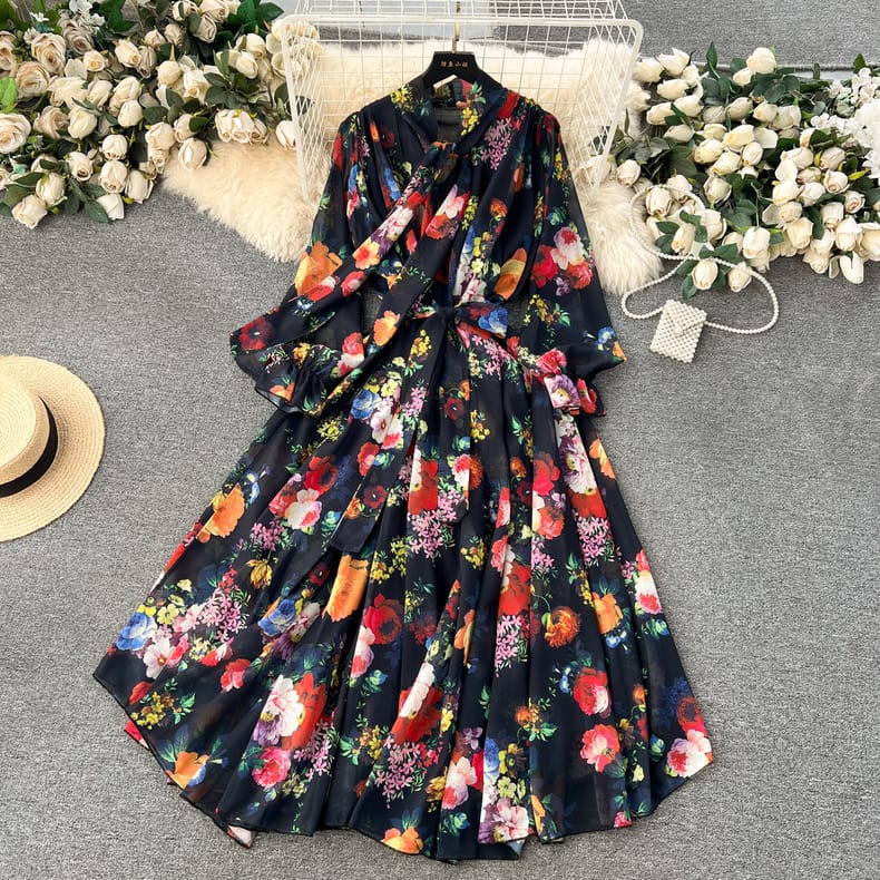 Life after love floral dress FD615 image