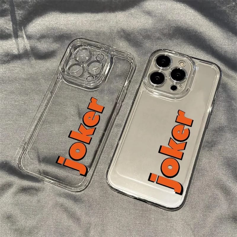 Transparent joker phone case AC167 image