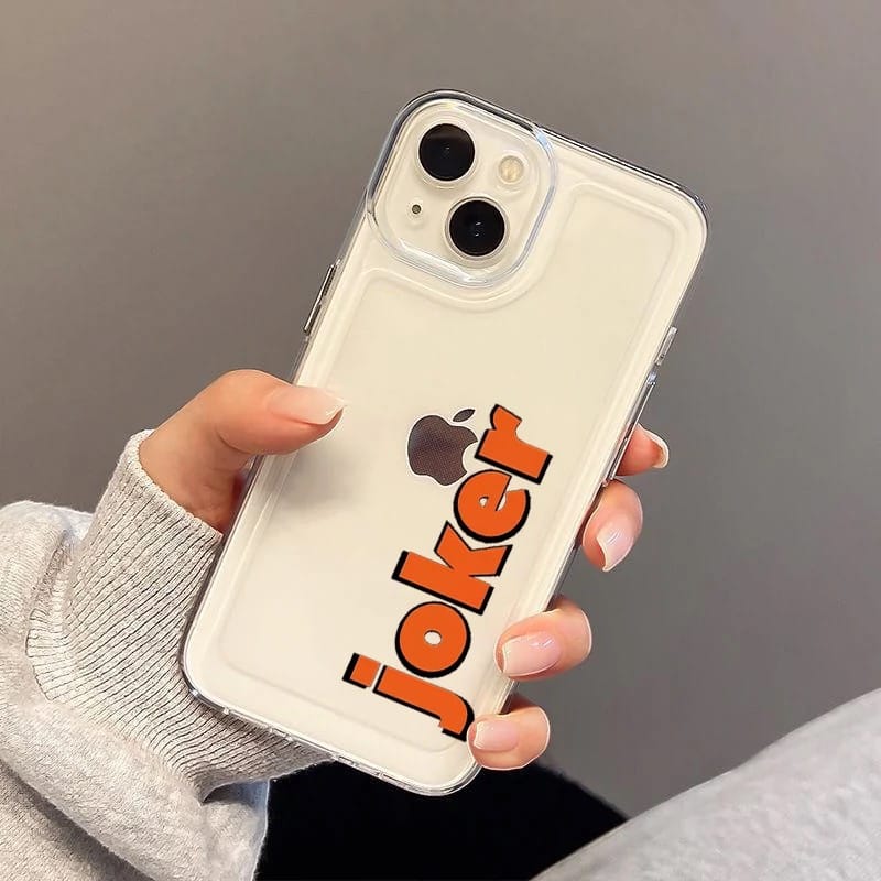 Transparent joker phone case AC167 image