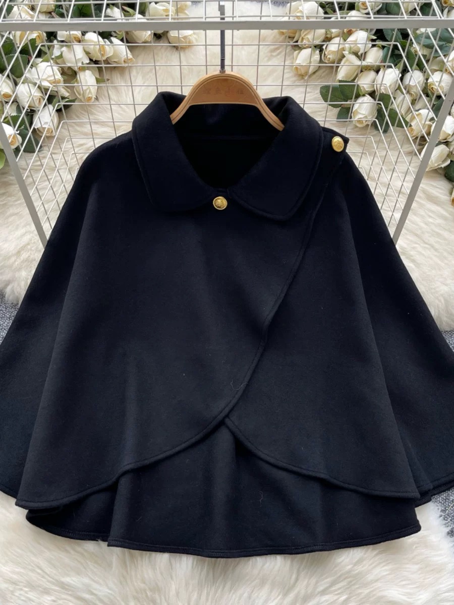 Cozy rib cloak PS109