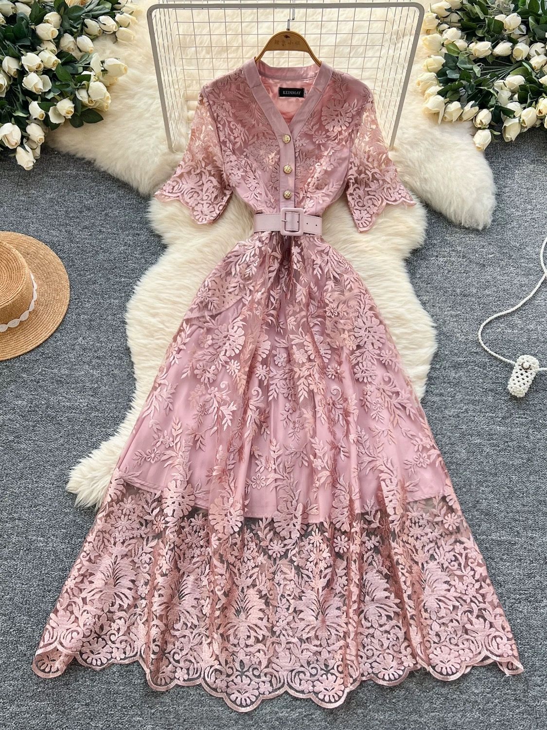 Ignore the romance lace dress FD1079 image