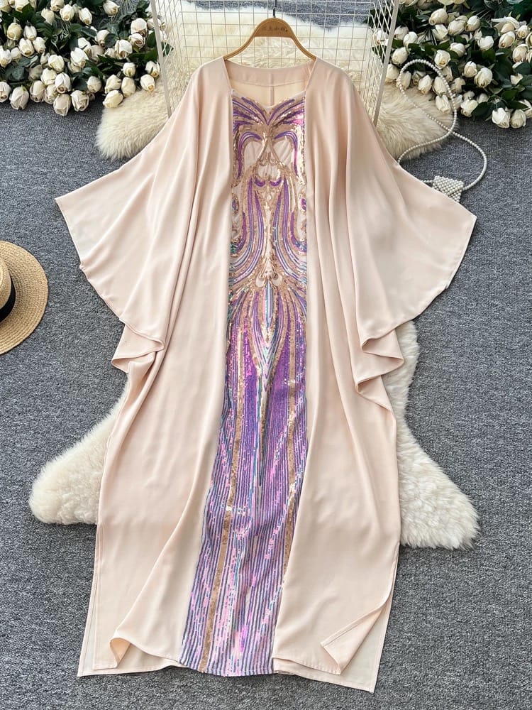 Ginevra sequin dress EVD286 image