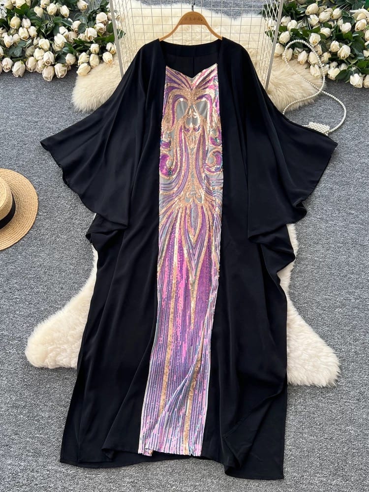 Ginevra sequin dress EVD286 image