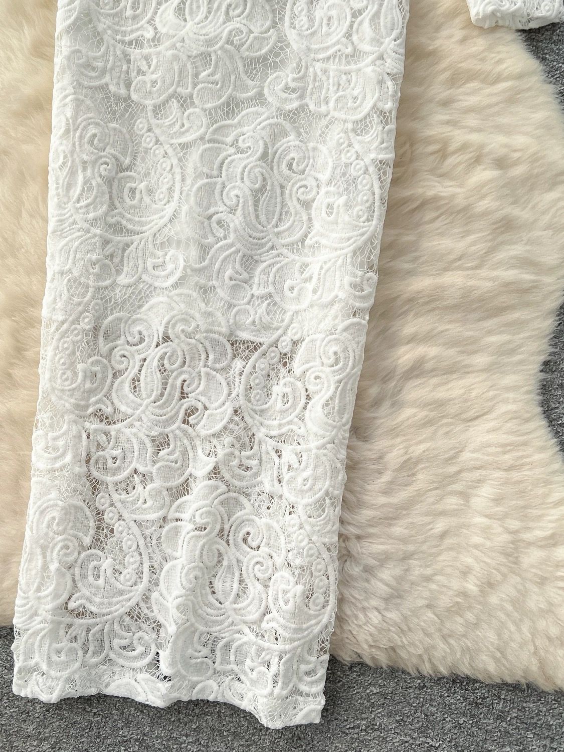 Eye of fashion lace dress EBC279 image