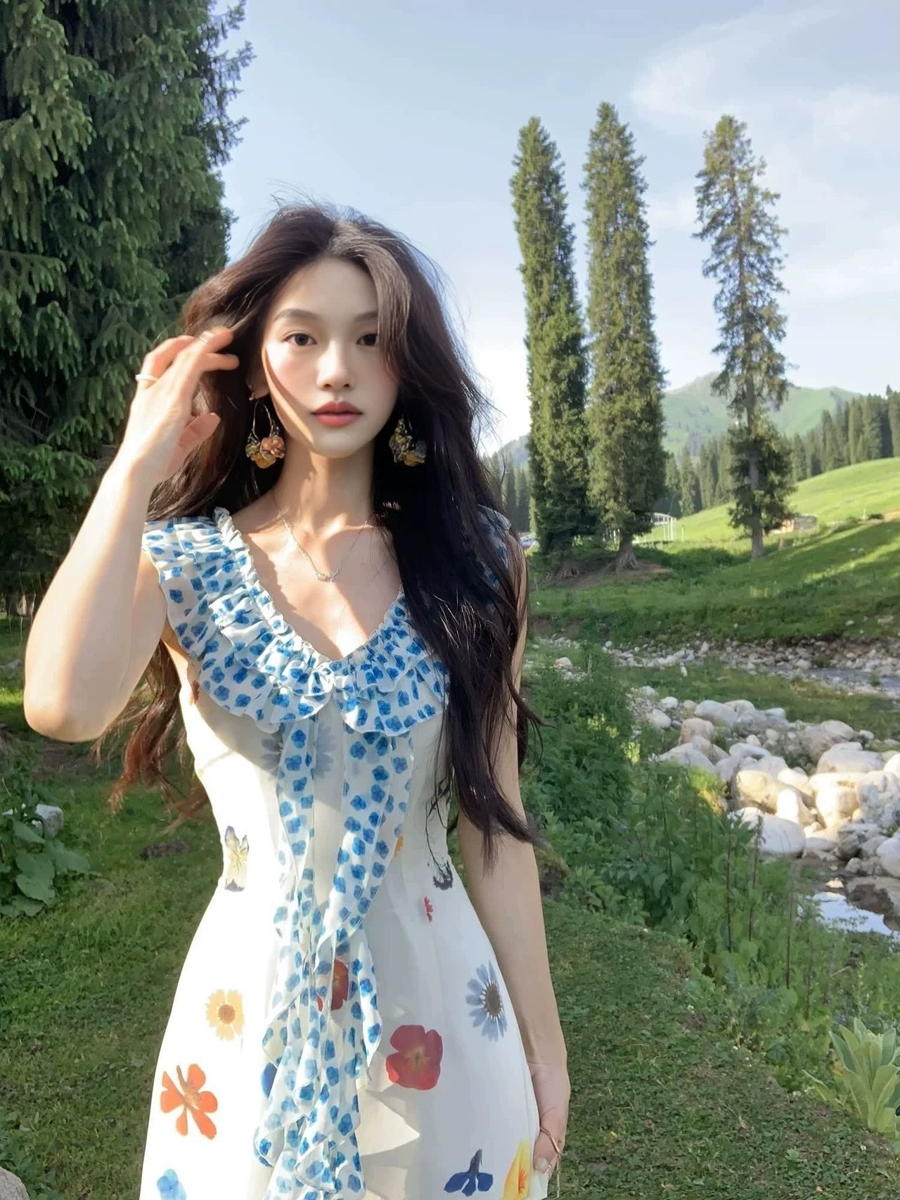 Floral beauty dress CD509 image