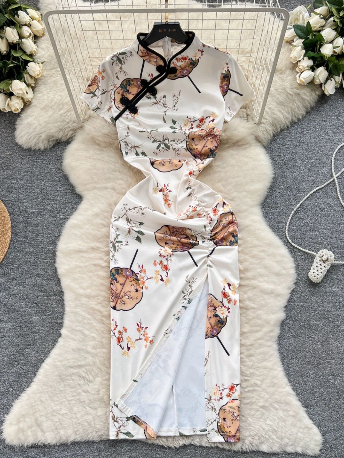 Lara qipao dress Q189 image