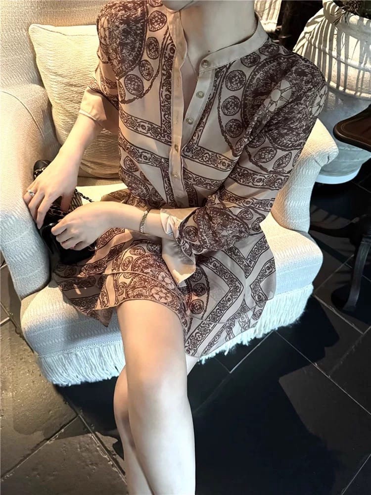 Big city shine midi dress CD501 image