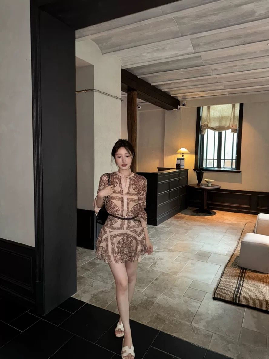 Big city shine midi dress CD501 image