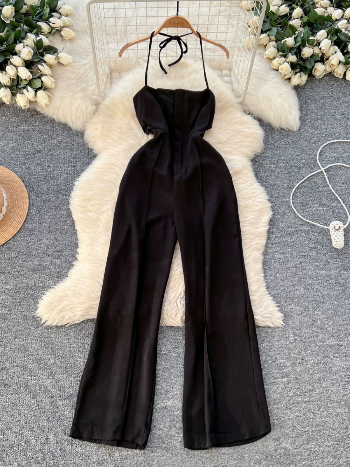 Letting lose jumpsuit CJS184