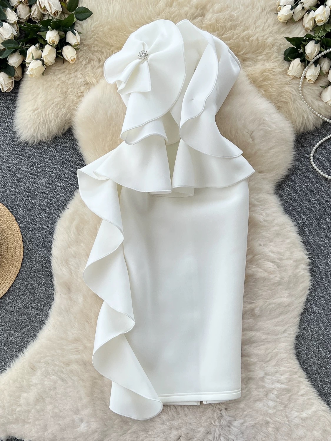 Private island party dress EBC284