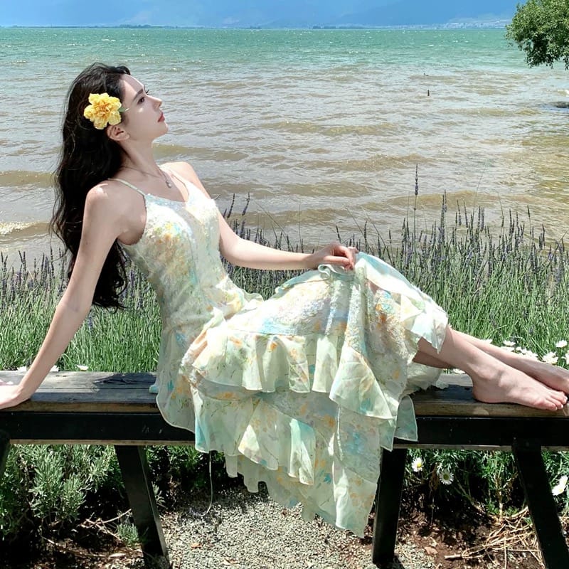 Put a spell on me designer dress CD482 image