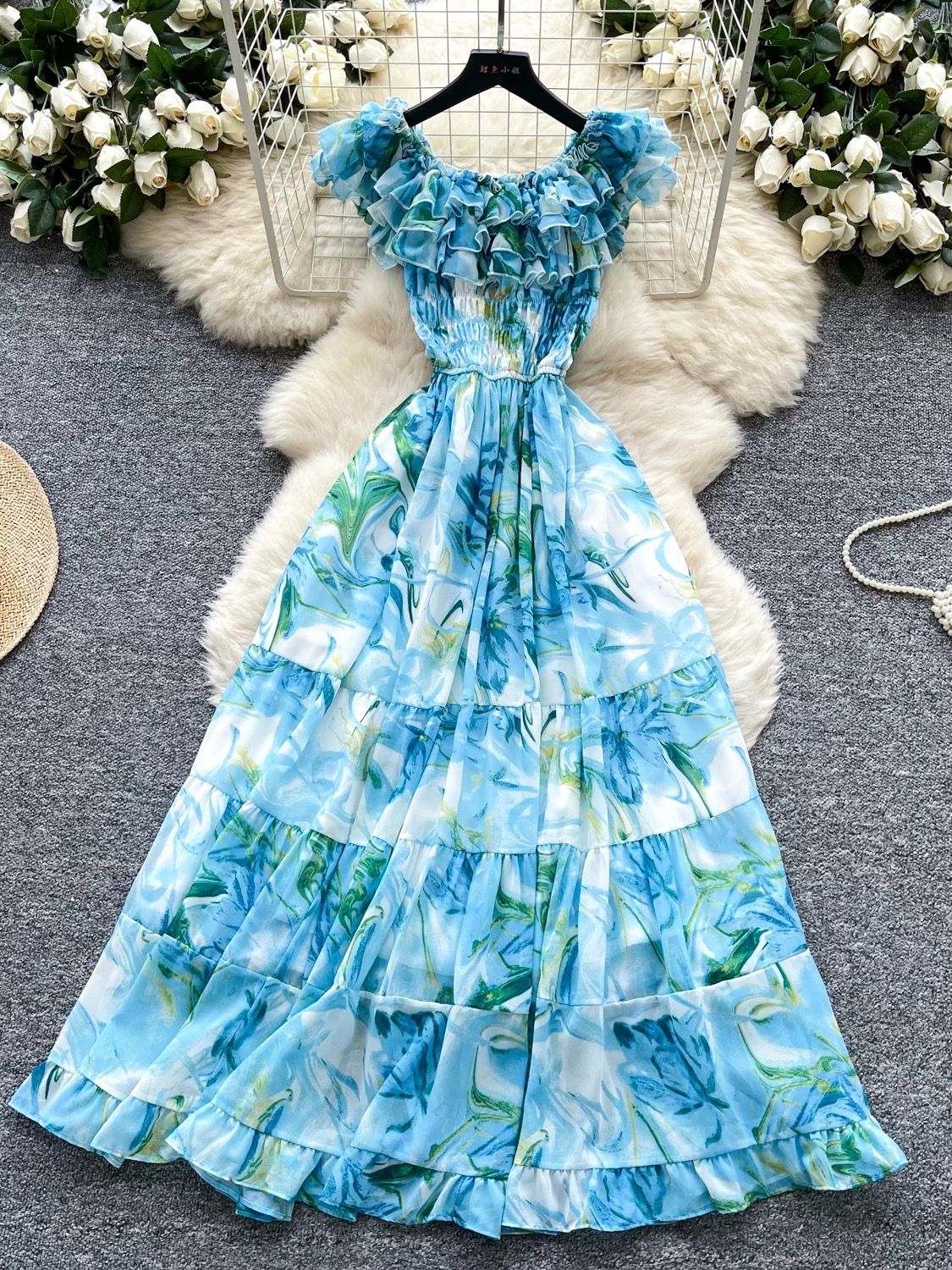 Day goddess colorful dress CD488 image