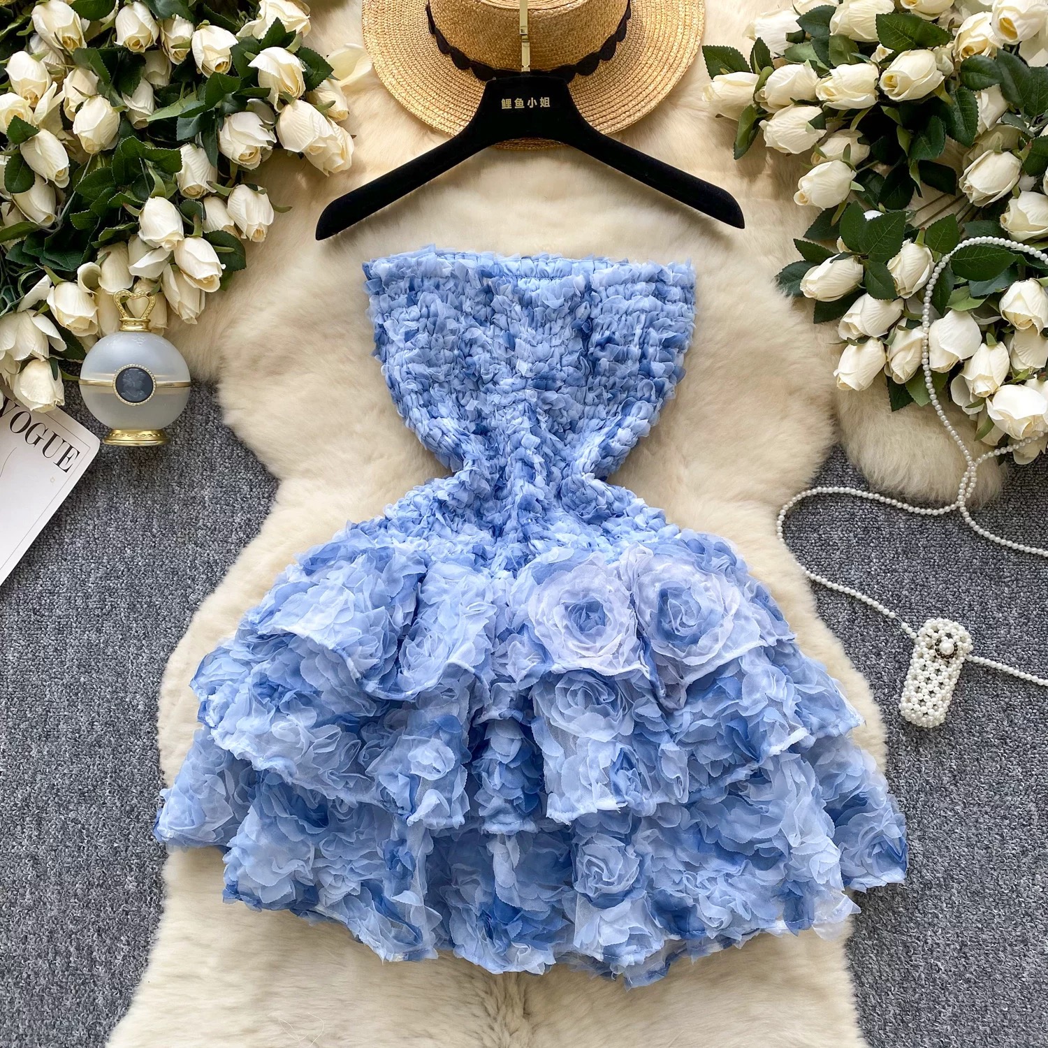 Estefania floral dress CD470 image