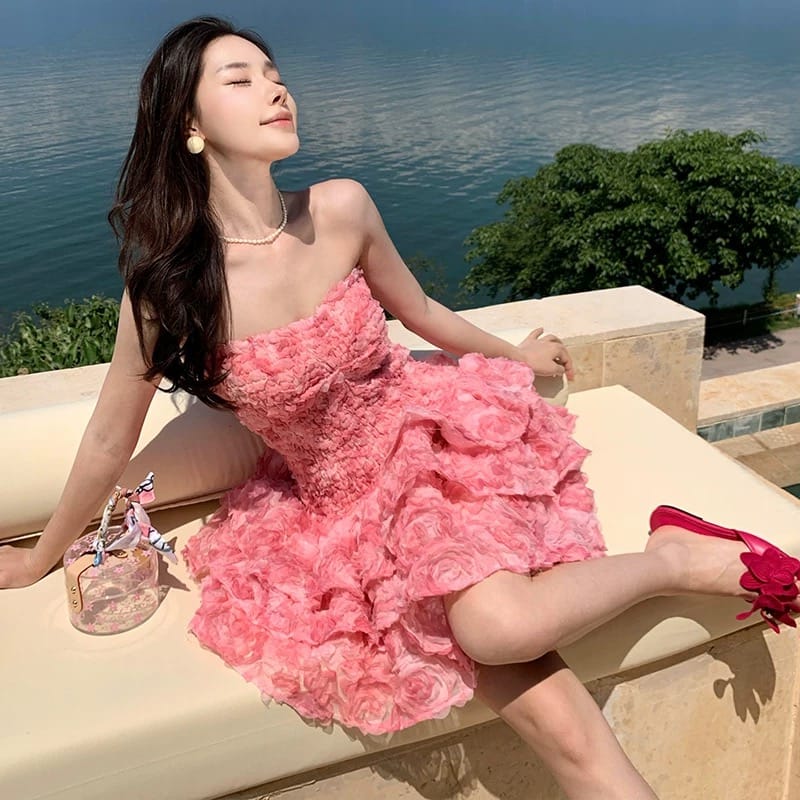 Estefania floral dress CD470 image