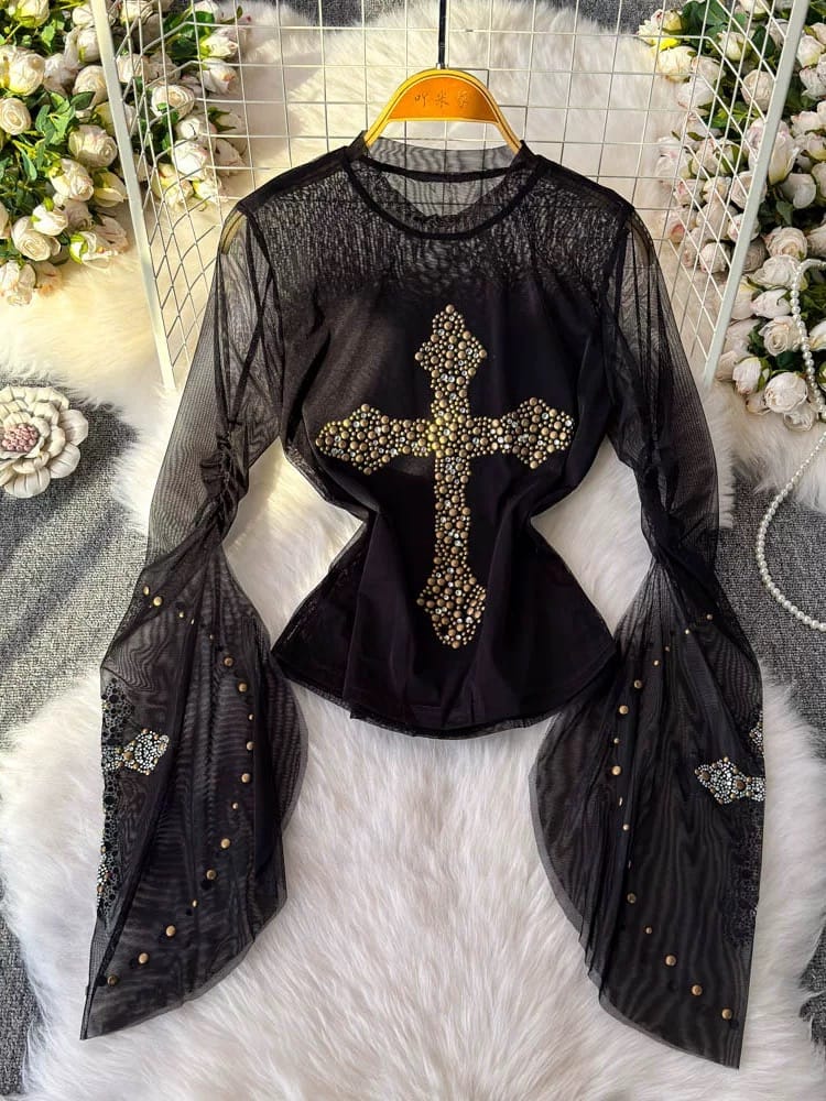 Spiritual woman top CTO402 image