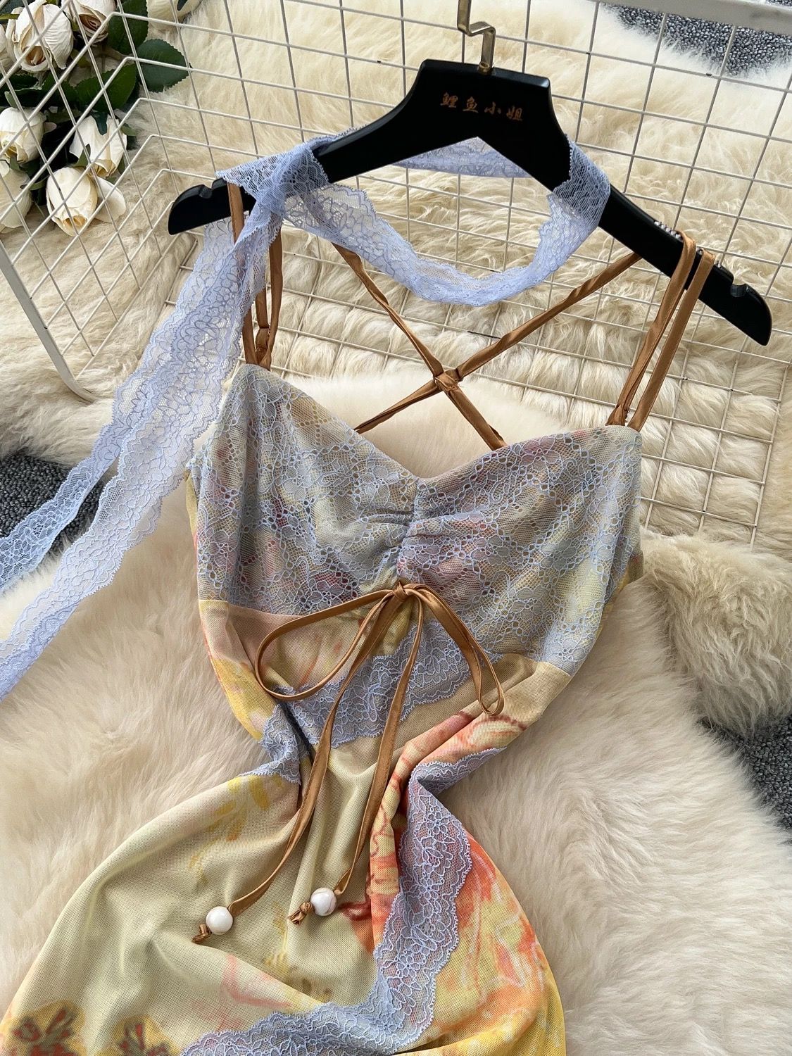 Arriving late colorful dress CD473 image