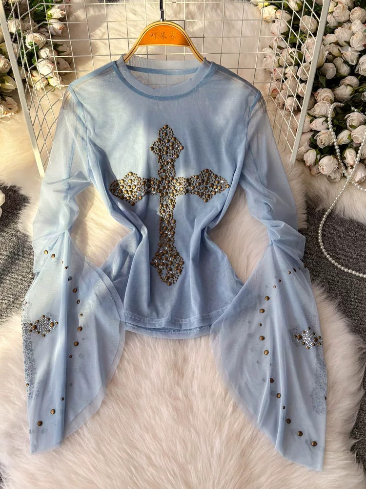 Spiritual woman top CTO402