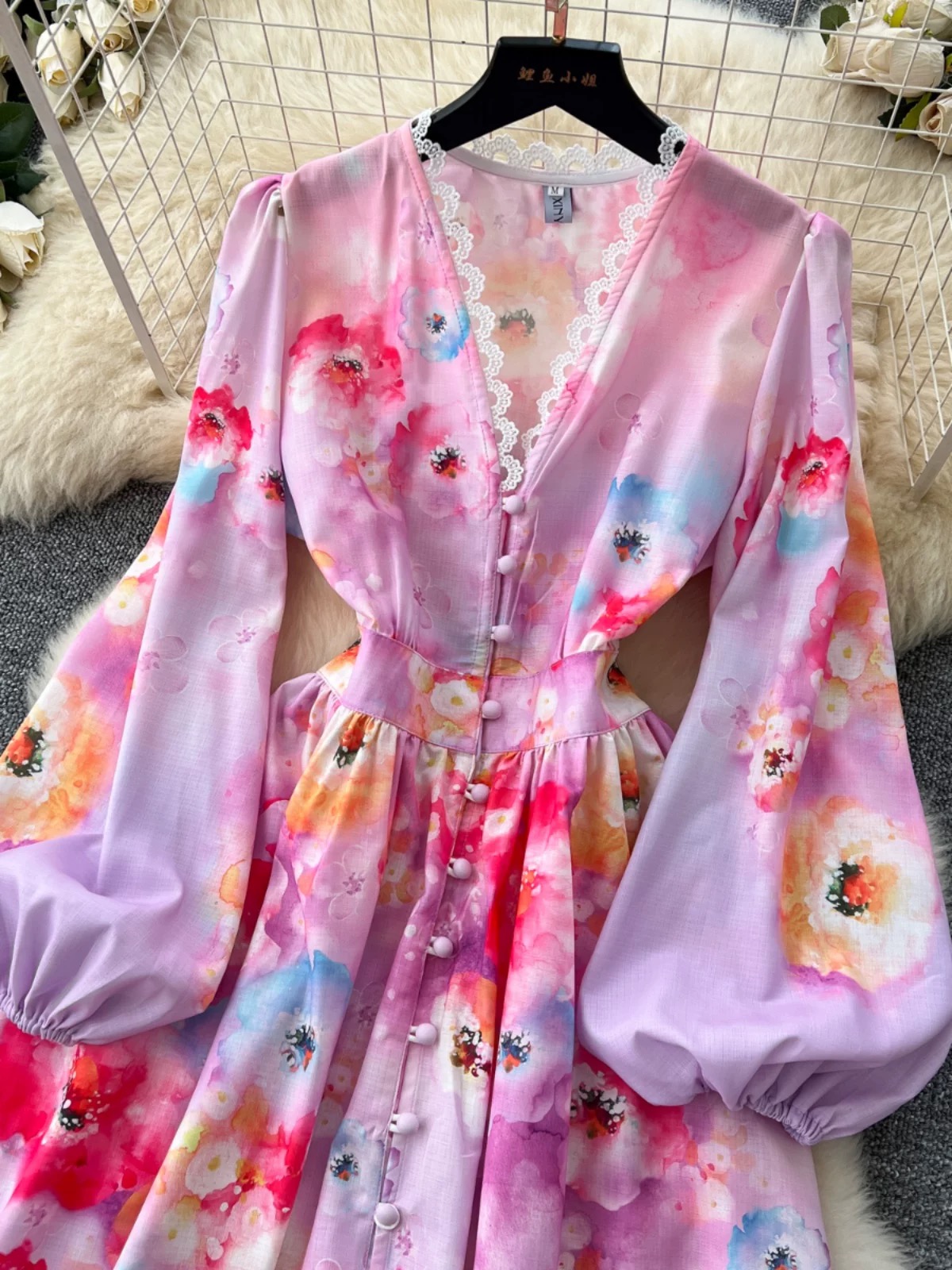 So dramatic dress ED305 image