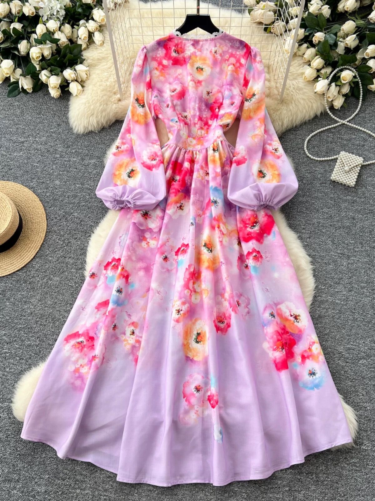 So dramatic dress ED305 image