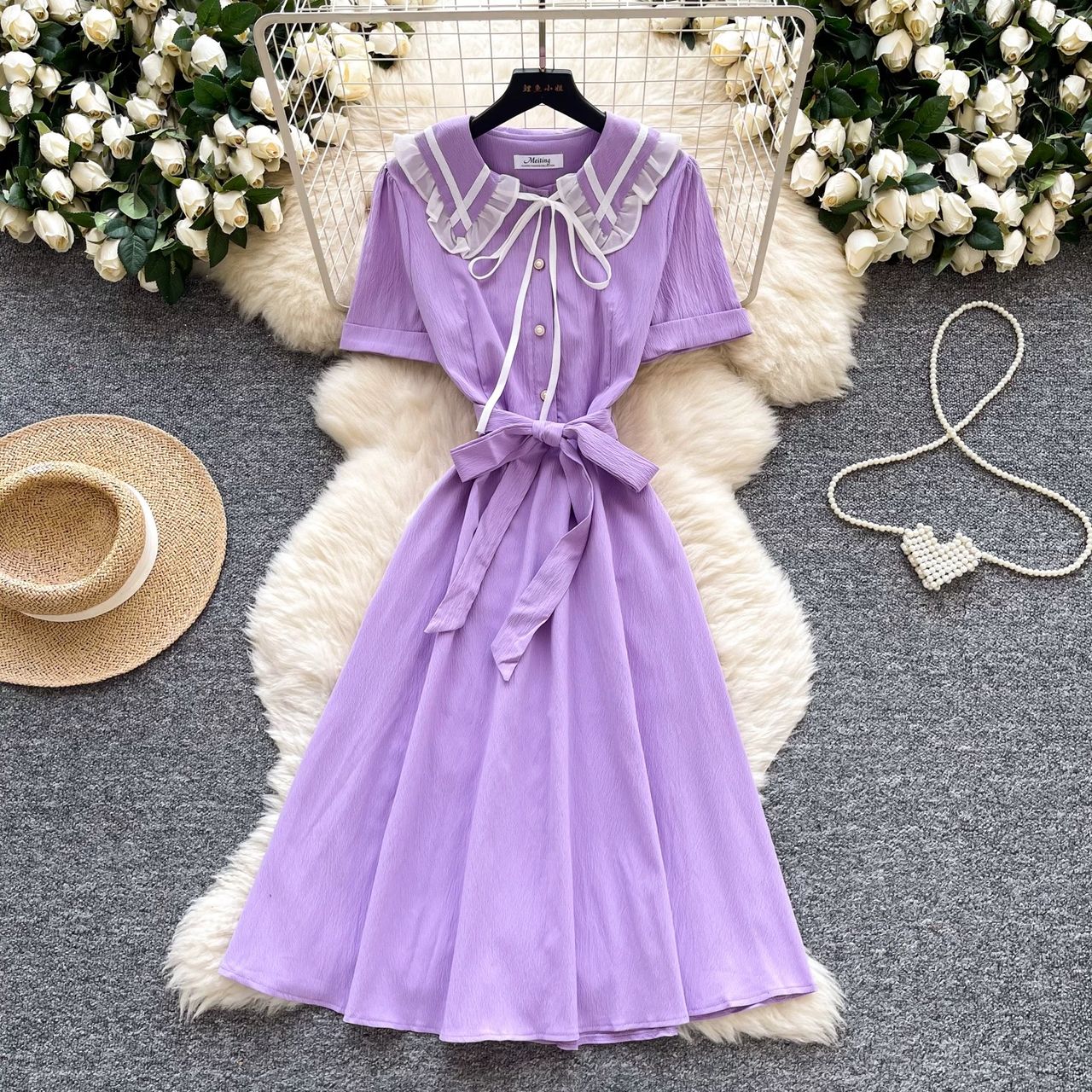 Always chilling midi dress CD475 image