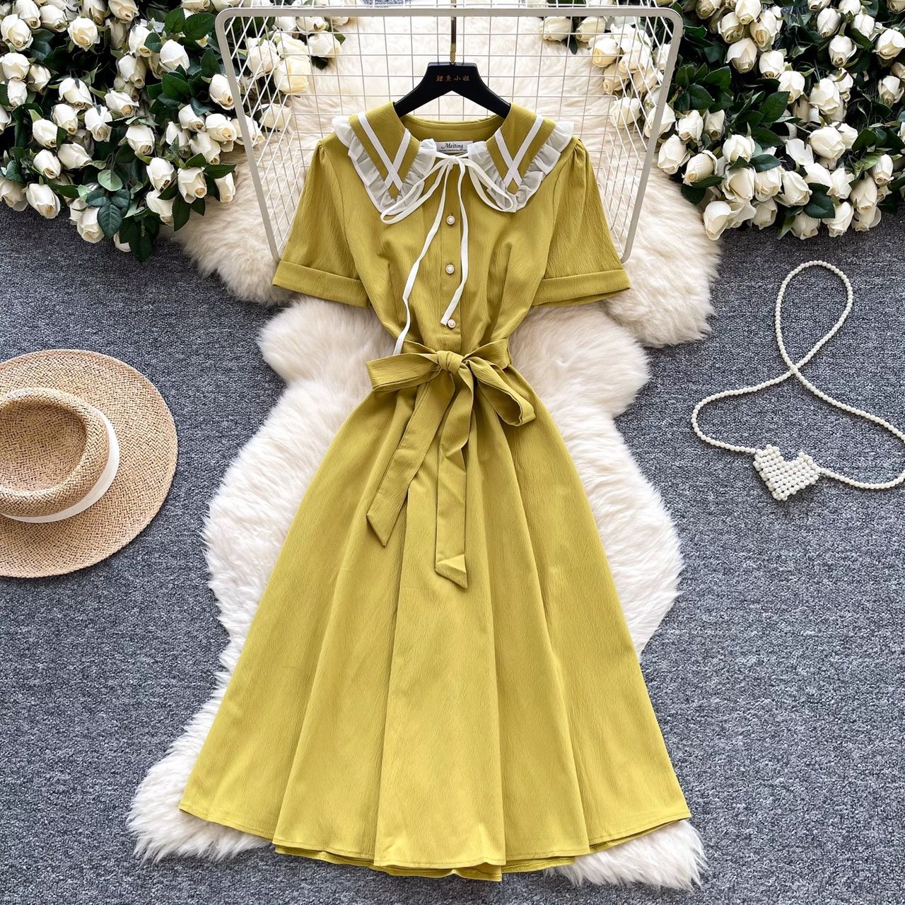 Always chilling midi dress CD475 image