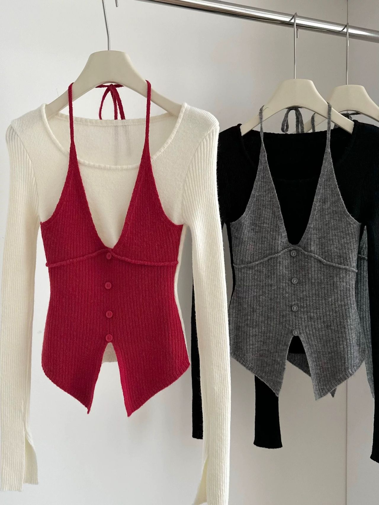 Your reflection knitted top KTO243 image