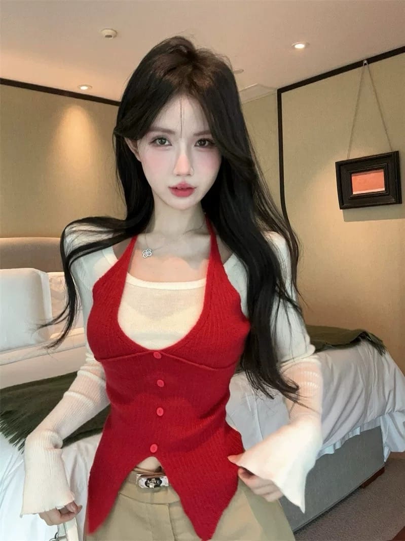 Your reflection knitted top KTO243 image