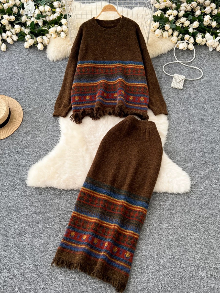 Dinner date woolen set KTP290