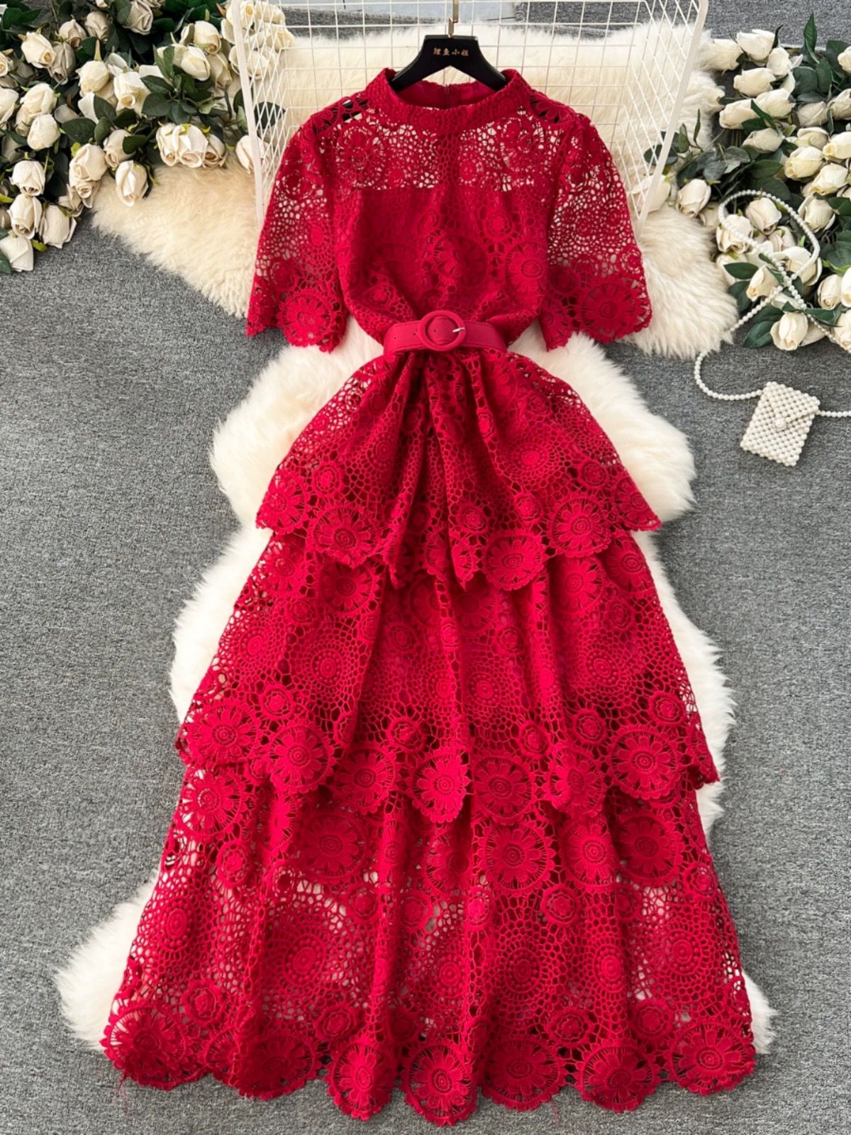 Barbados babe lace dress  EVD203 image