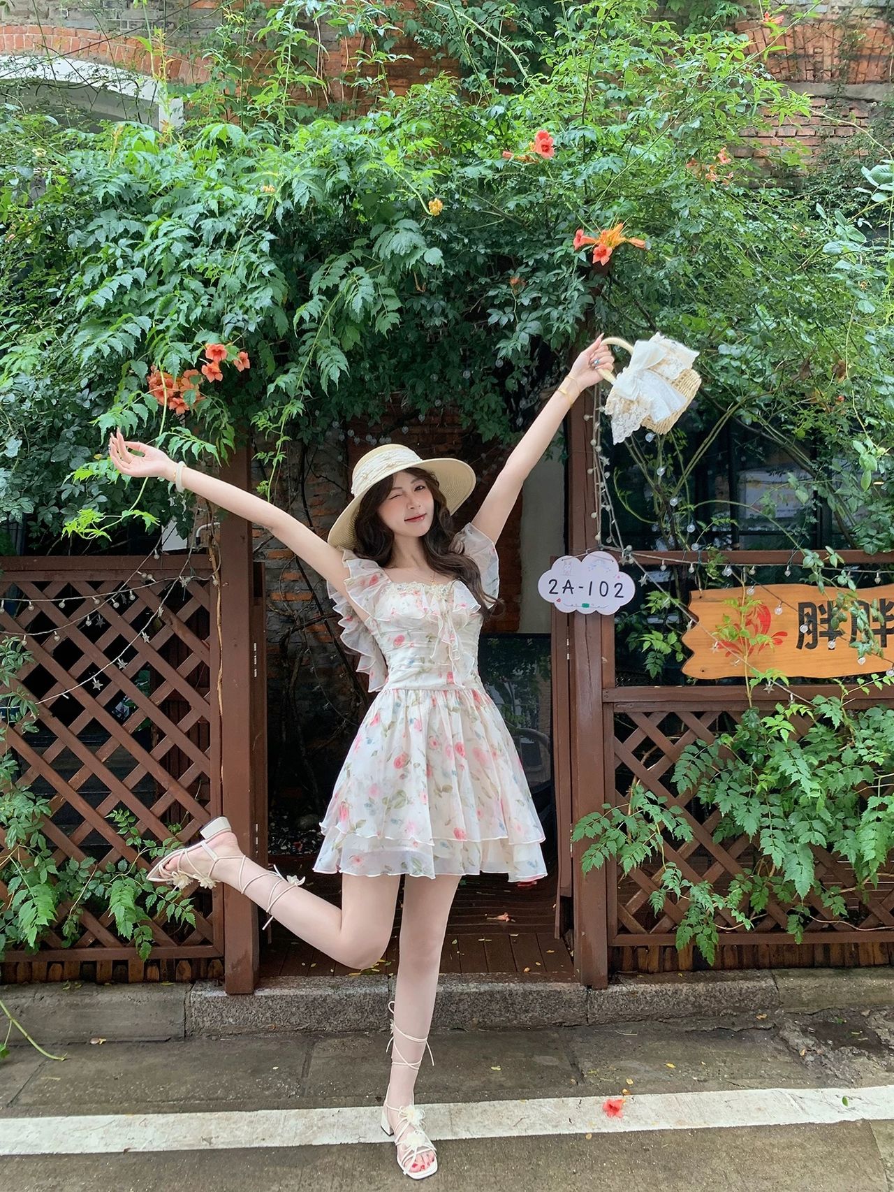 I got this print dress CD461 image