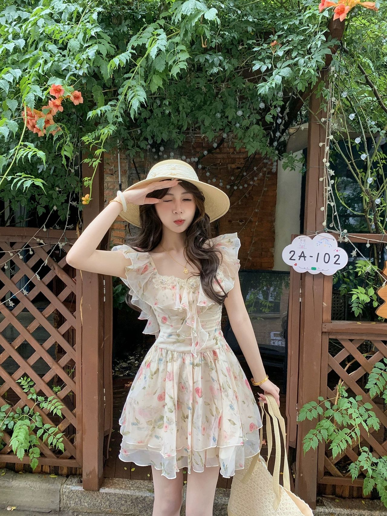 I got this print dress CD461 image