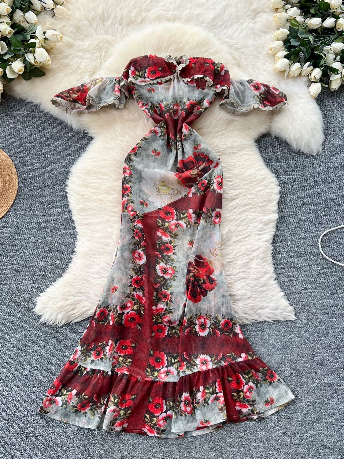 Vibes on vacation Dress CD1836