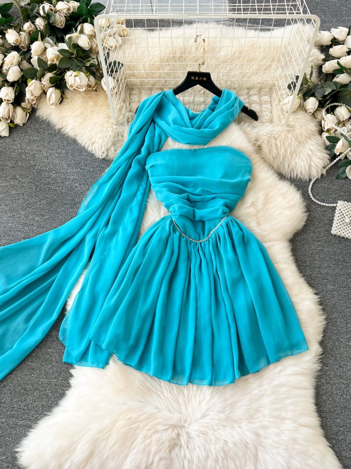 Deep blue sea dress CD1011 image