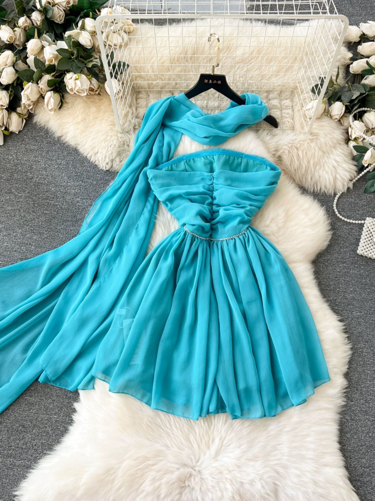 Deep blue sea dress CD1011 image