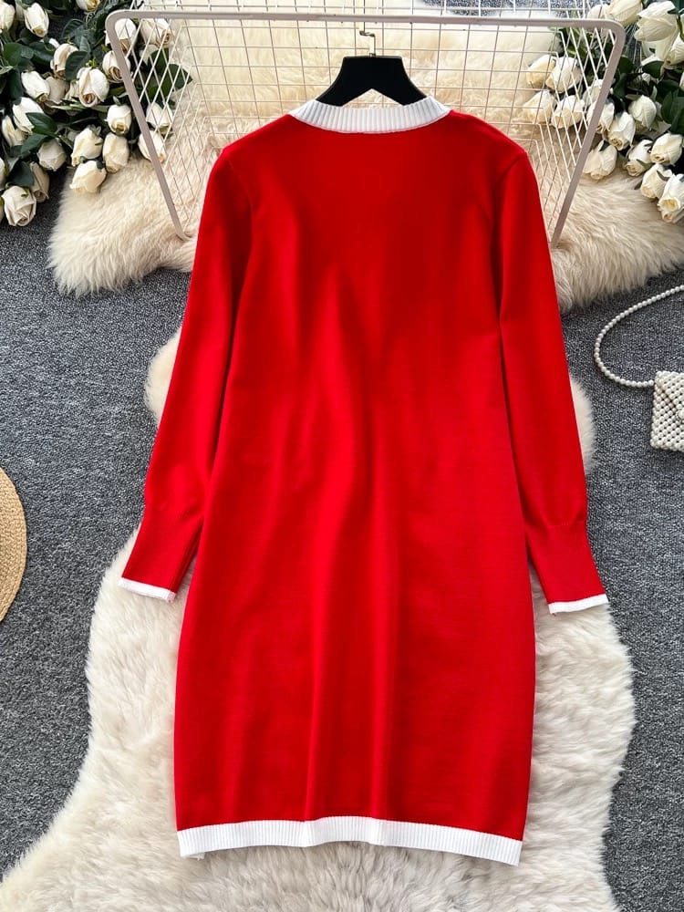 Mid city sweater dress KD354 image