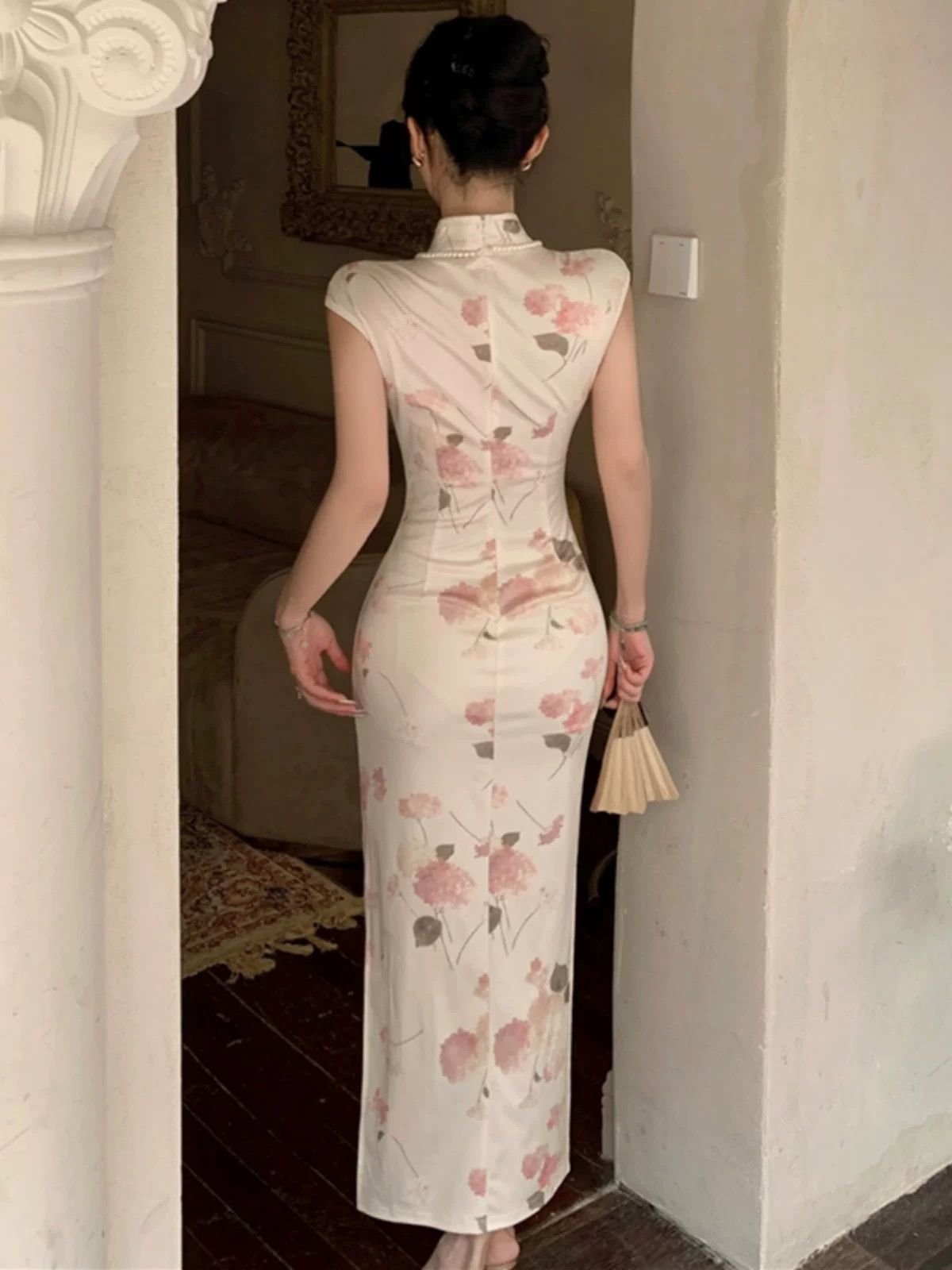 Mystery solved qipao dress Q196 image