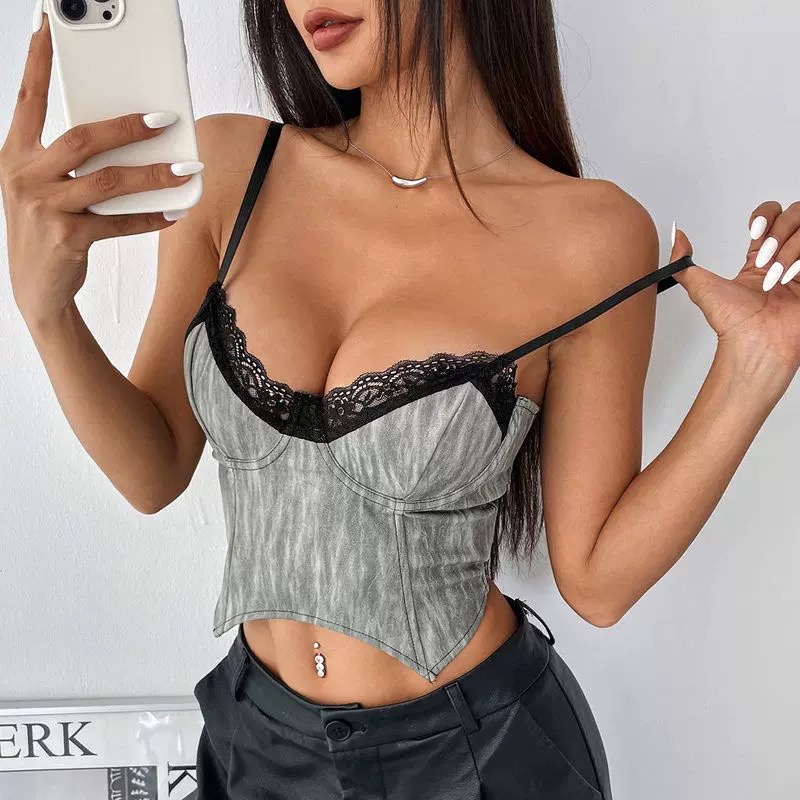Focused on love corset top CS156