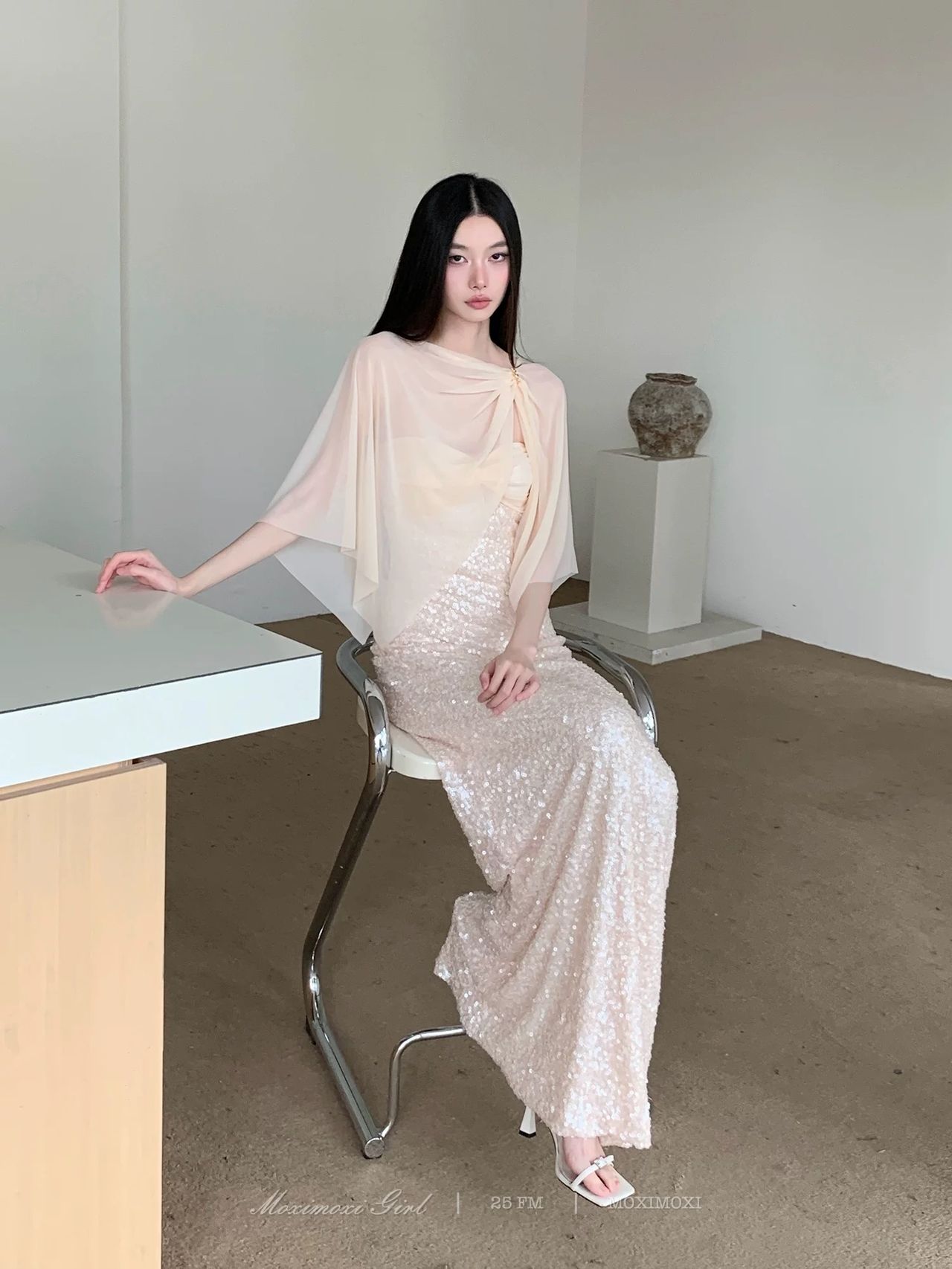 Out of time sequin dress EVD294 image