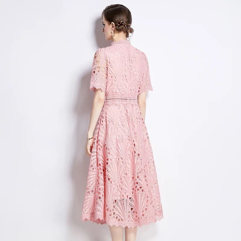 Around the track lace dress FD1156 image