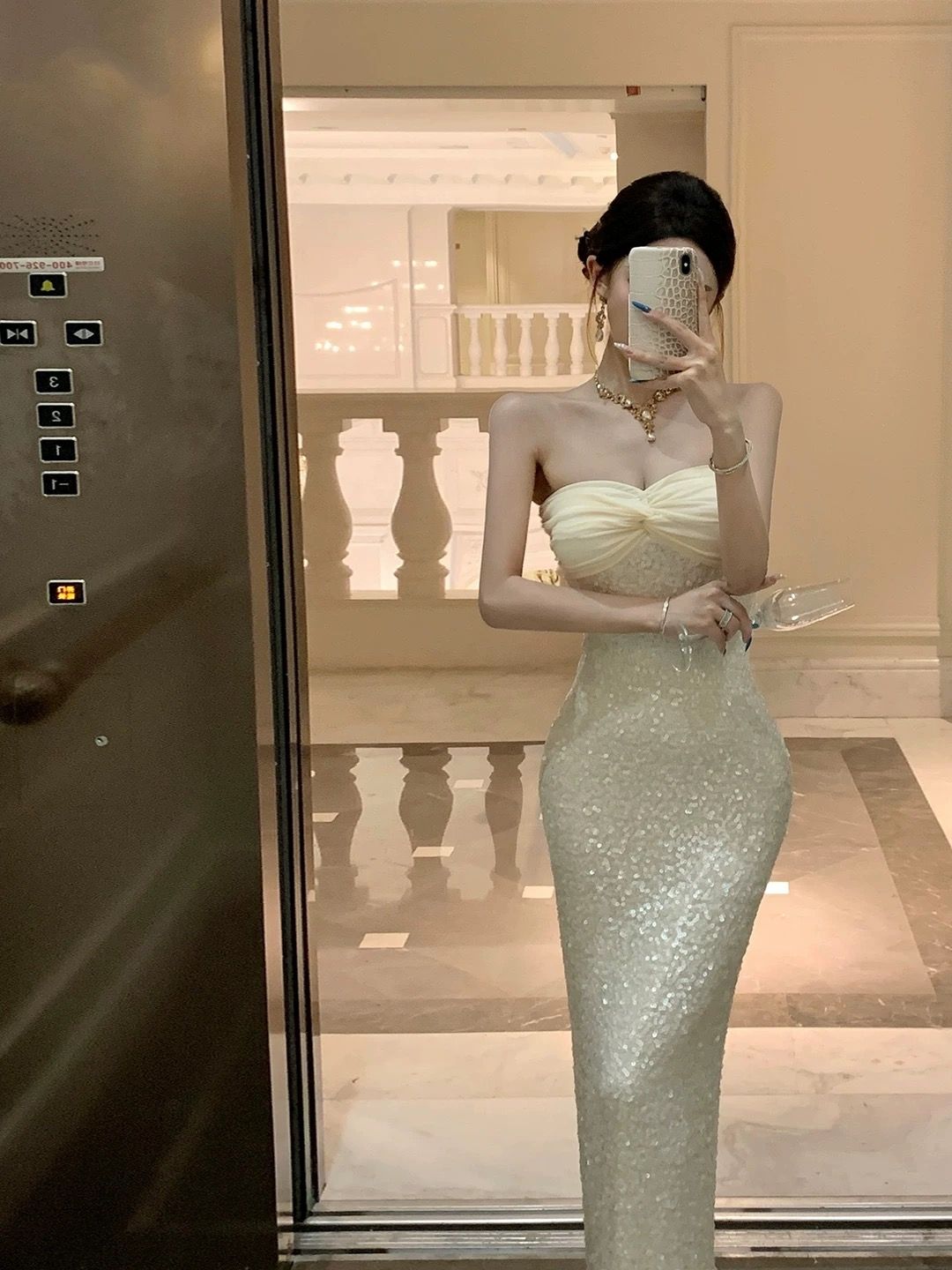 Out of time sequin dress EVD294 image