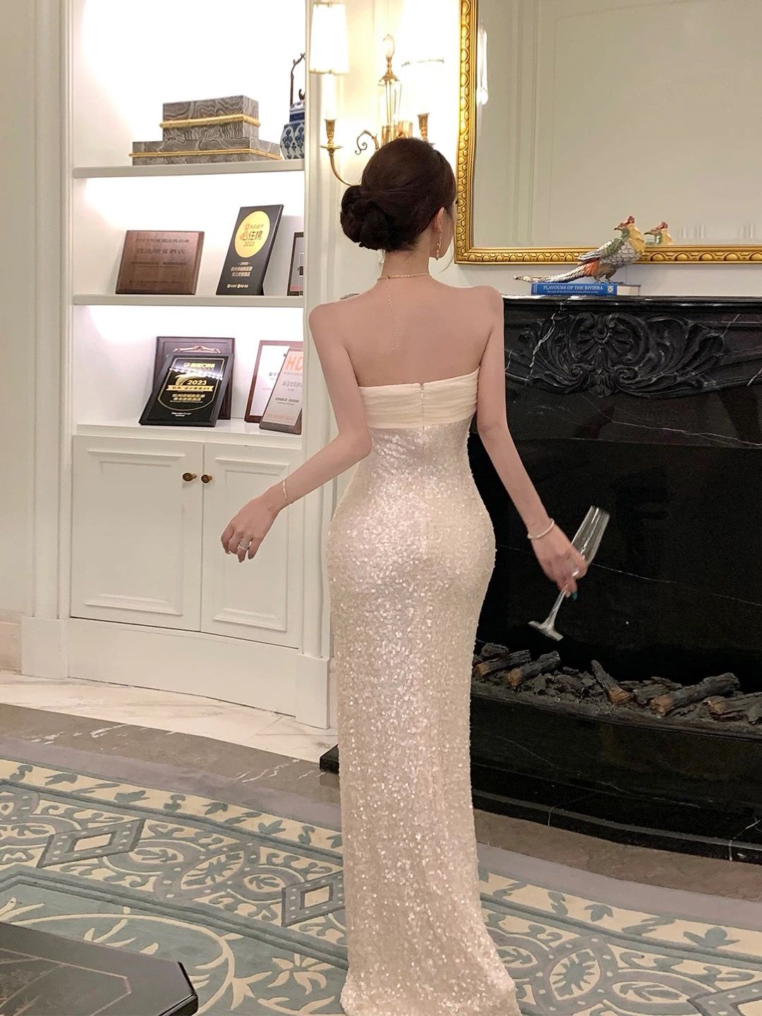 Out of time sequin dress EVD294 image