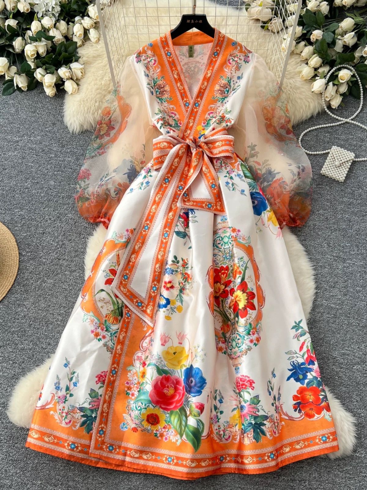 Soft girl dress ED285 image