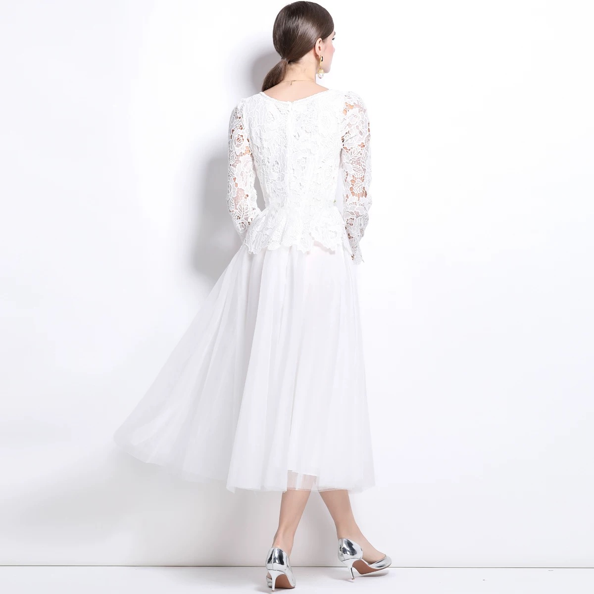 Too hot to handle lace dress FD1154 image