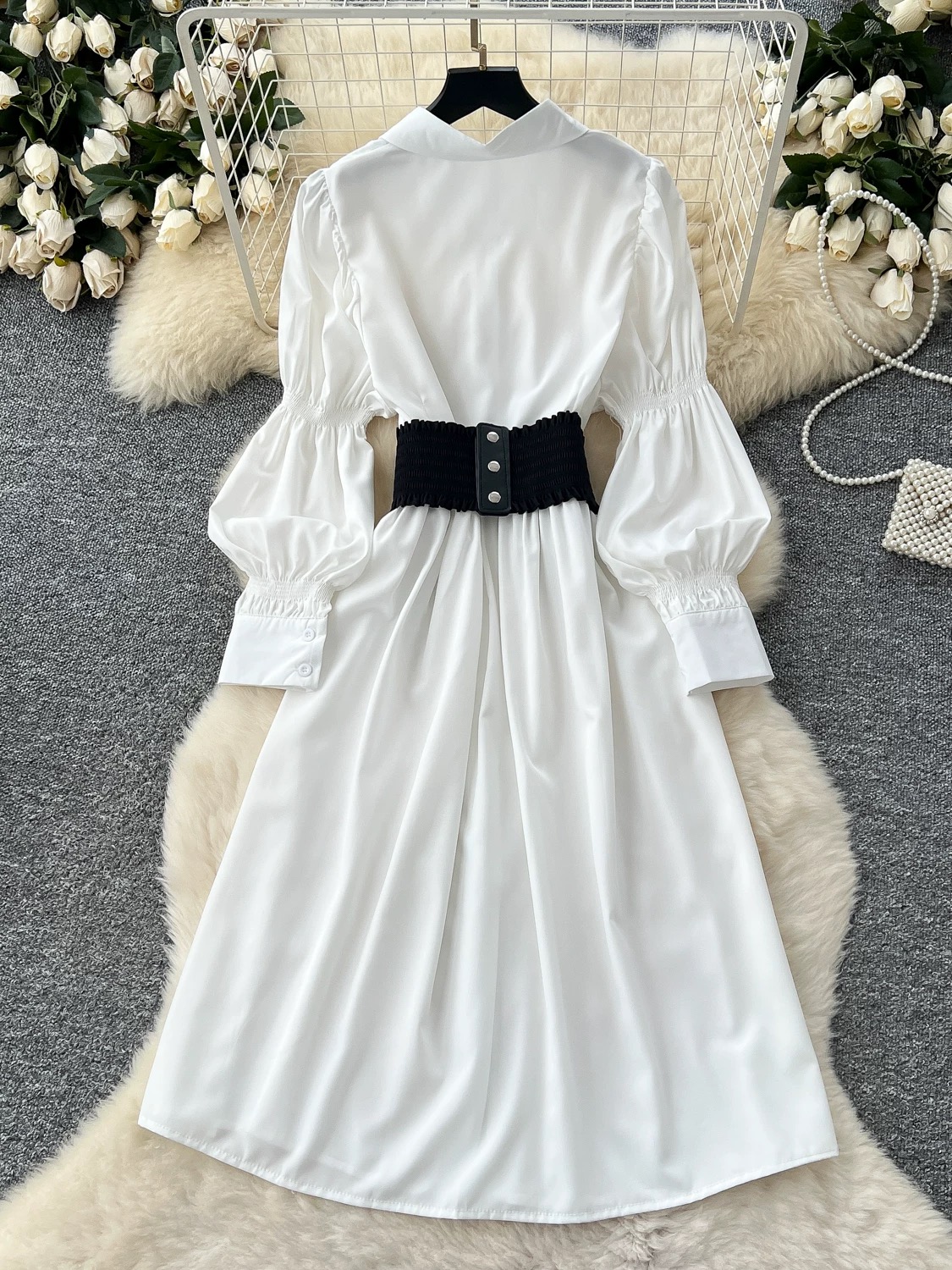 Sweet butterfly shirt dress SD133 image