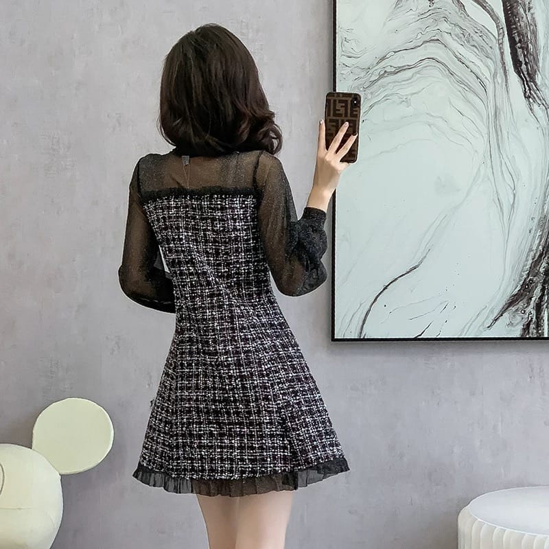 Savannah royal woolen dress FD278 image