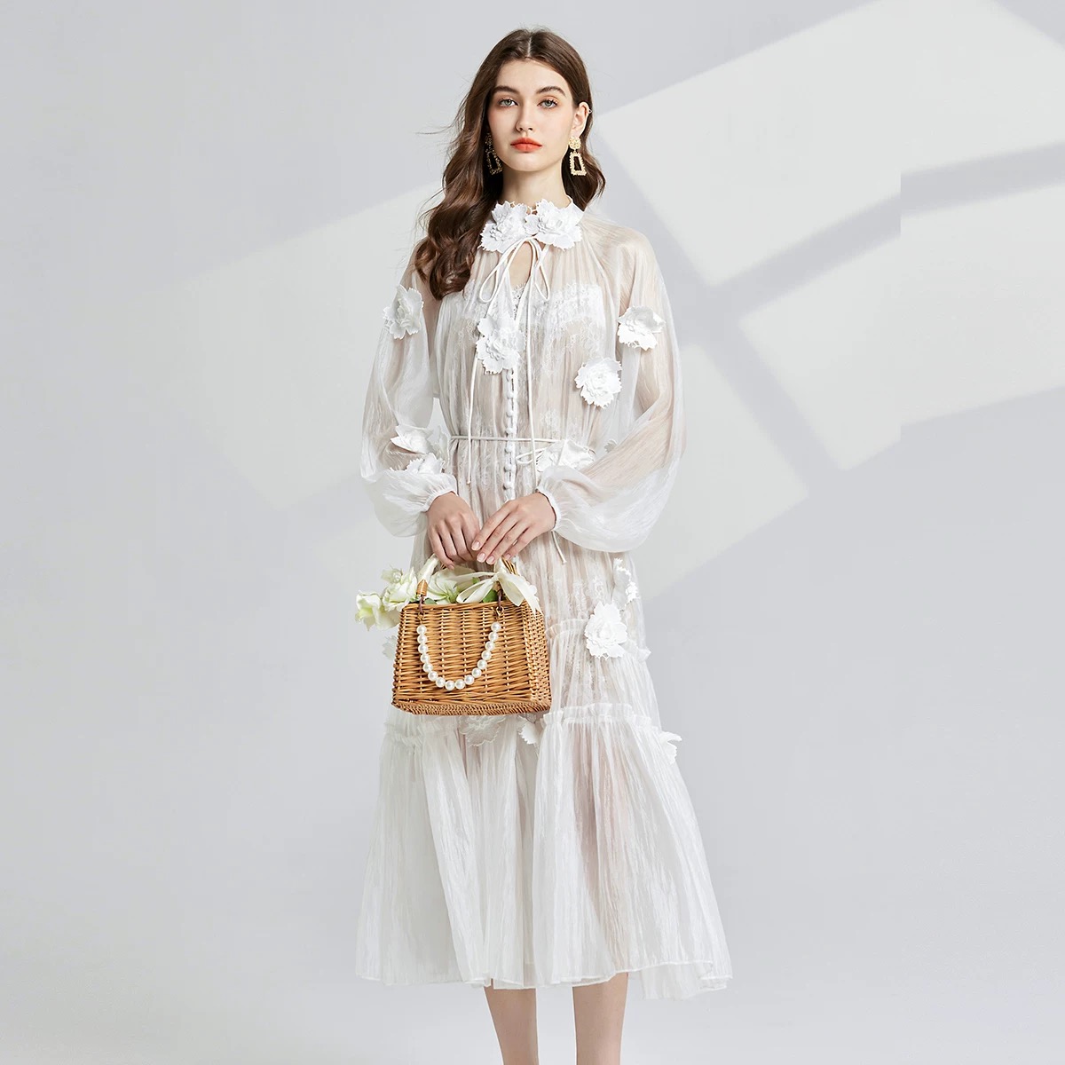 Star girl dress & camisole FD1147 image