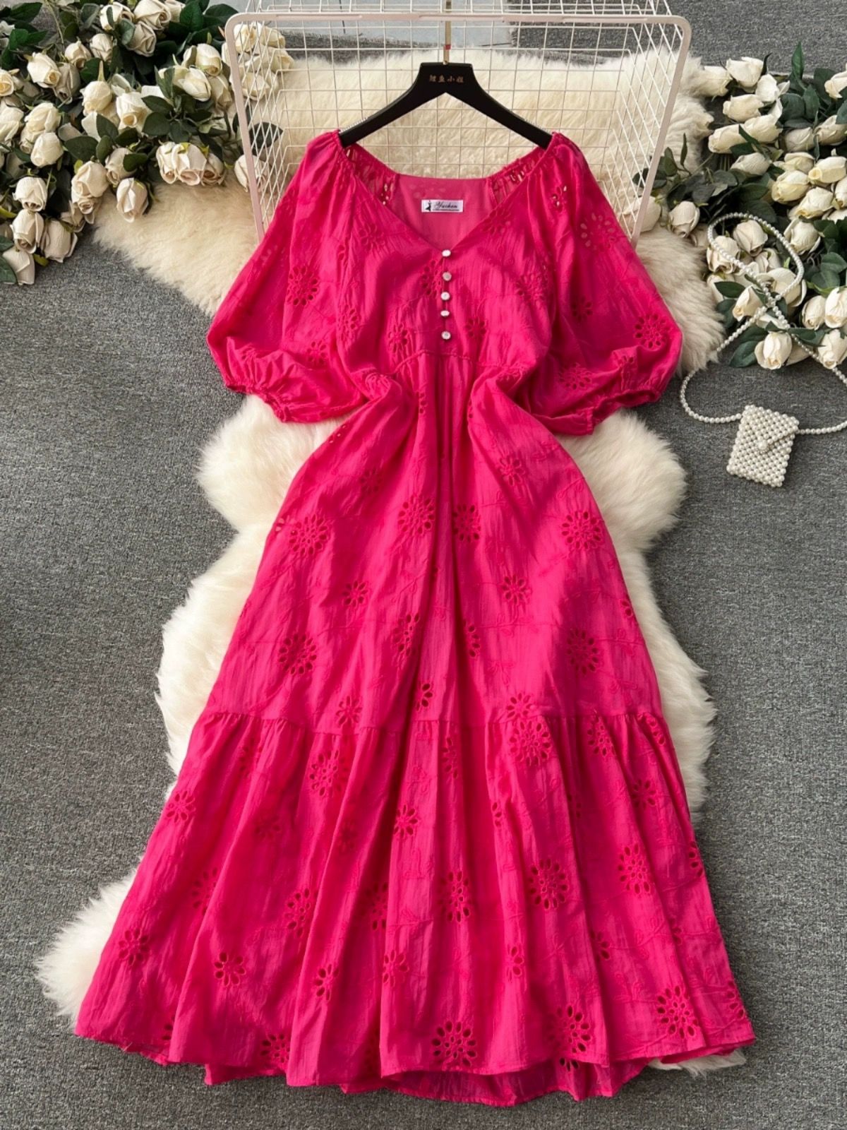 Roses only lace dress CD1014 image