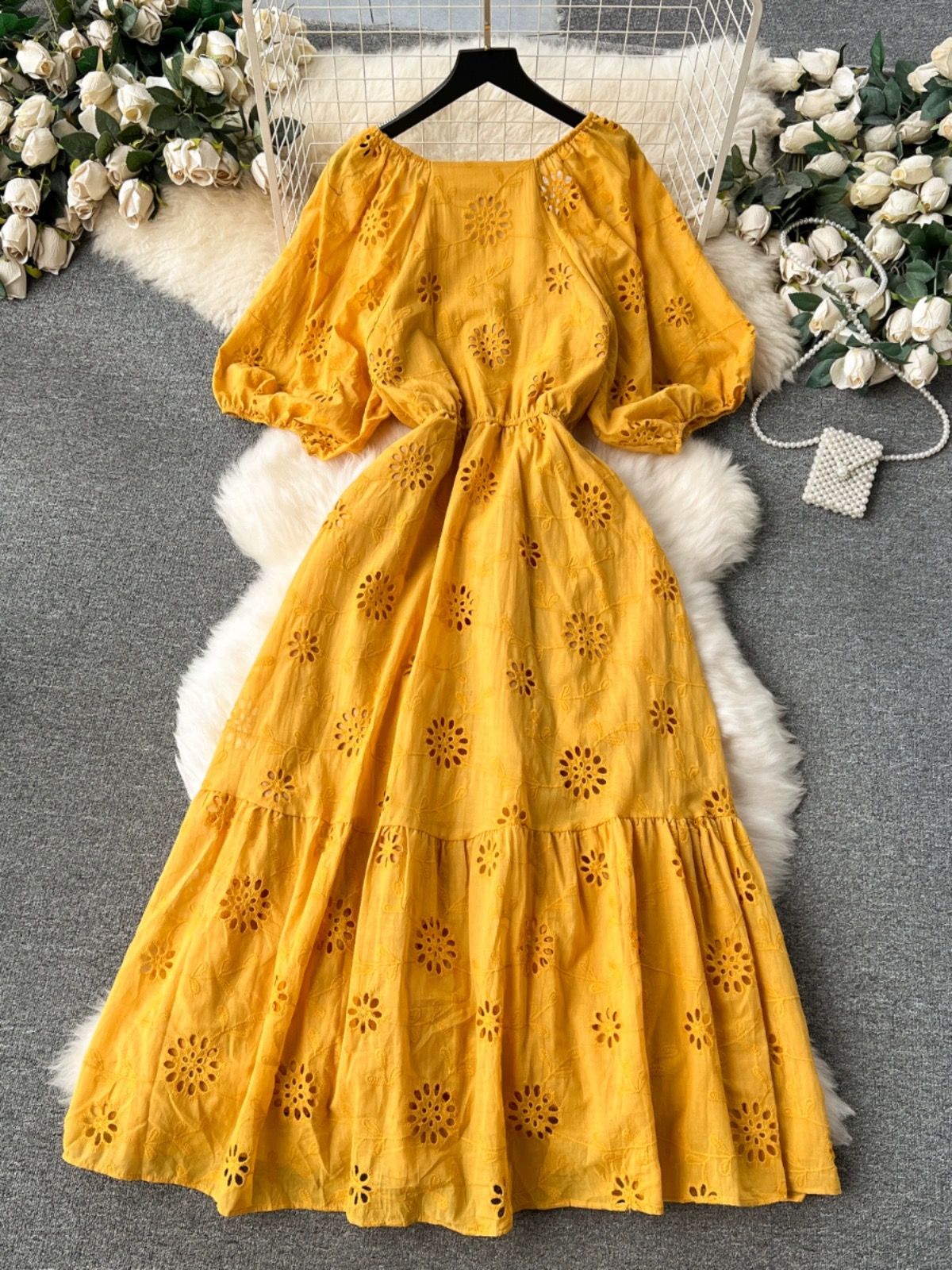 Roses only lace dress CD1014 image